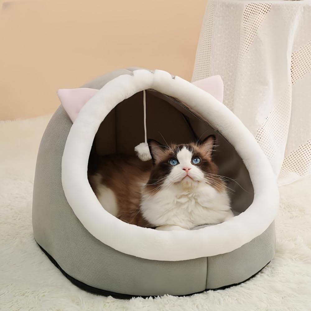 MiauCueva | Cama Refugio para Gatos Antiestrés