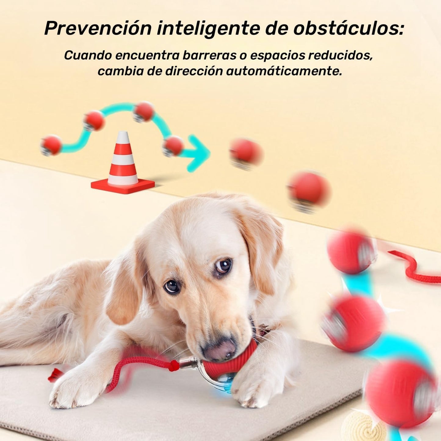 Pelota CazaRatón – 🚨 Si tu gato rompe tus muebles... necesita ESTO